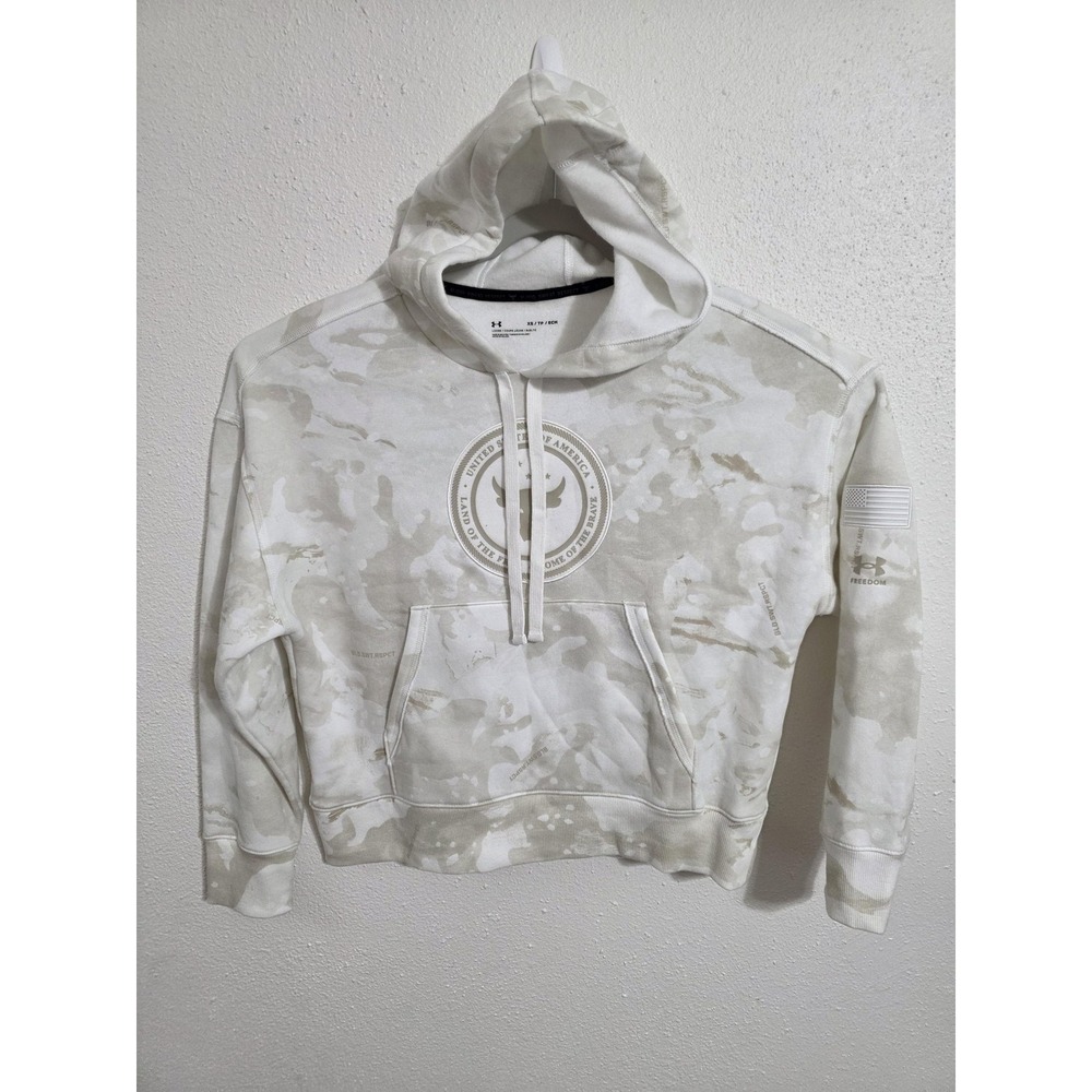 Under Armour Project Rock Brahma Bull Hoodie Rock Bull Fleece Hoodie Camo Sporty